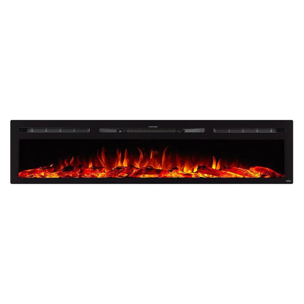 Touchstone Sideline 84" Recessed Electric Fireplace