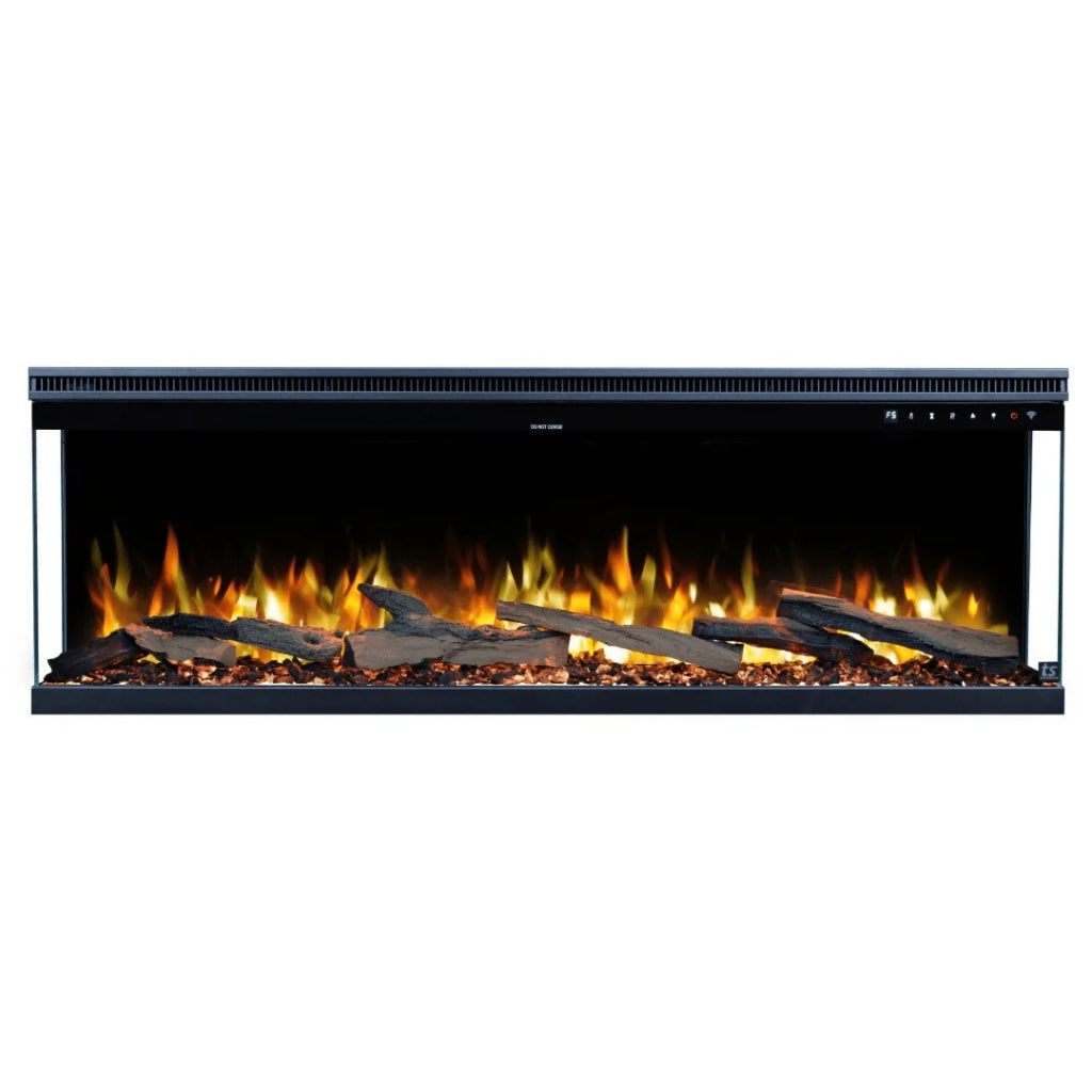 Touchstone Sideline Infinity 3-Sided 50" Recessed Electric Fireplace