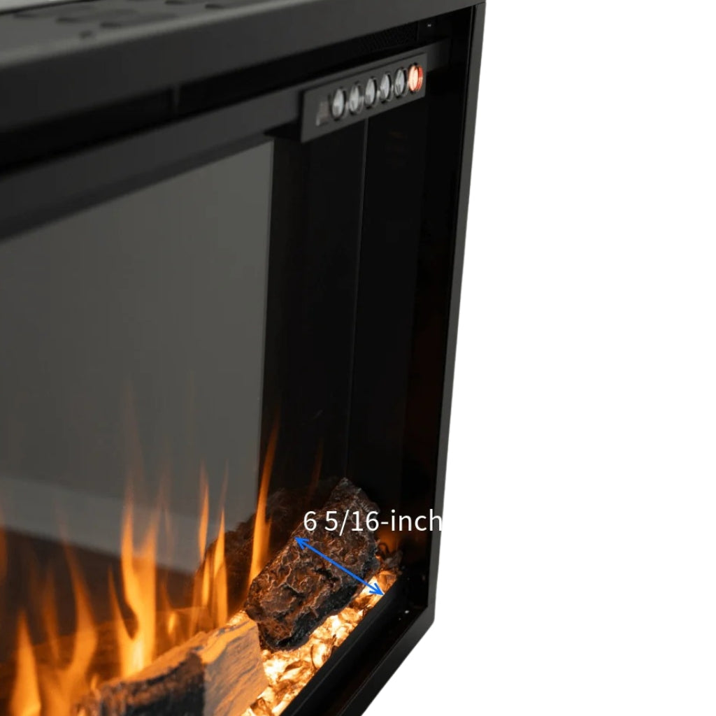 Touchstone Sideline Elite Pro 84-inch Smart Electric Fireplace