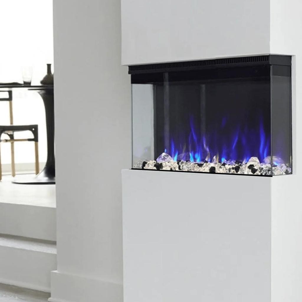 Touchstone Sideline Forte Infinity Pro 40" 3 Sided Recessed Smart Electric Fireplace