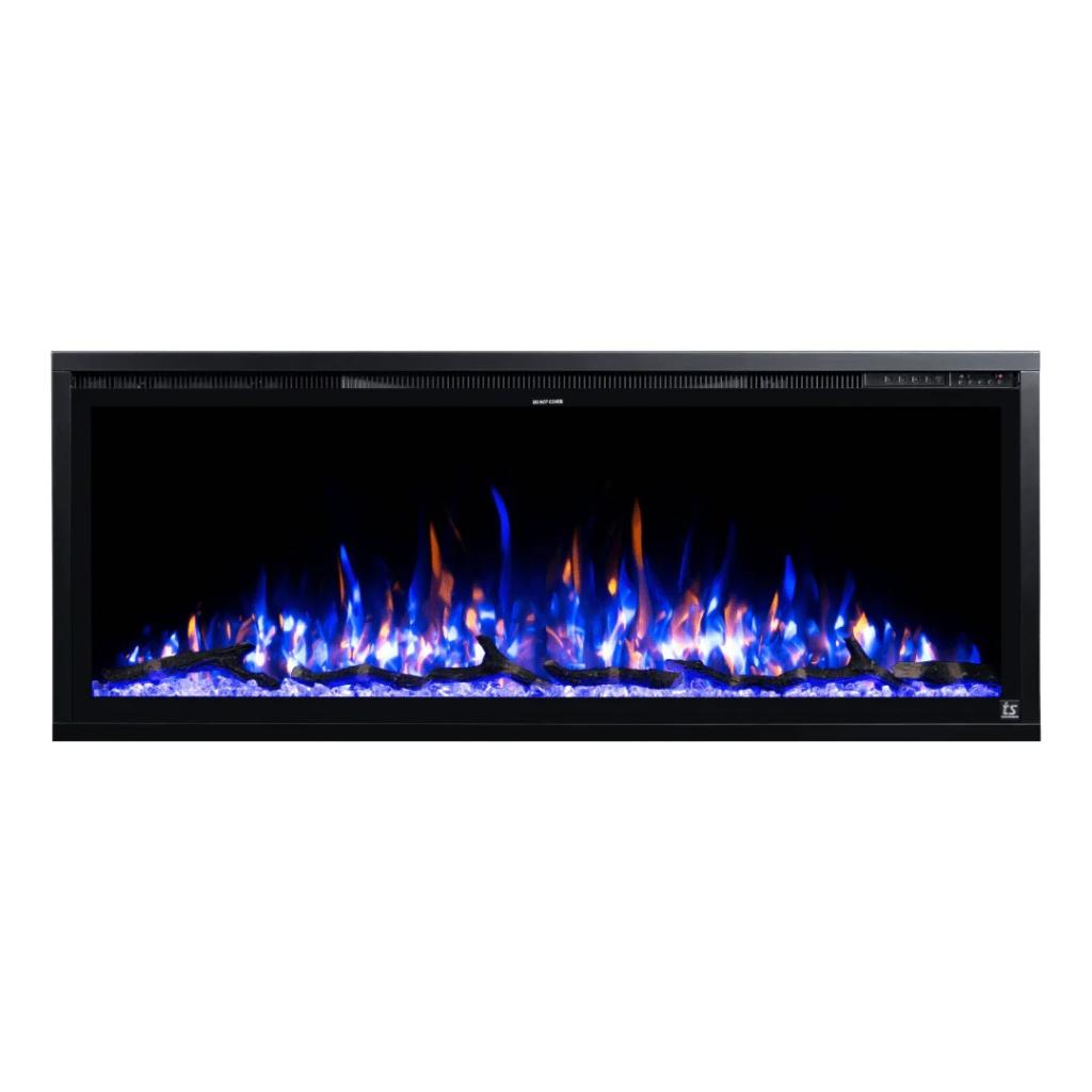 Touchstone Sideline Elite 50" Recessed Smart Electric Fireplace with Alexa Built-in