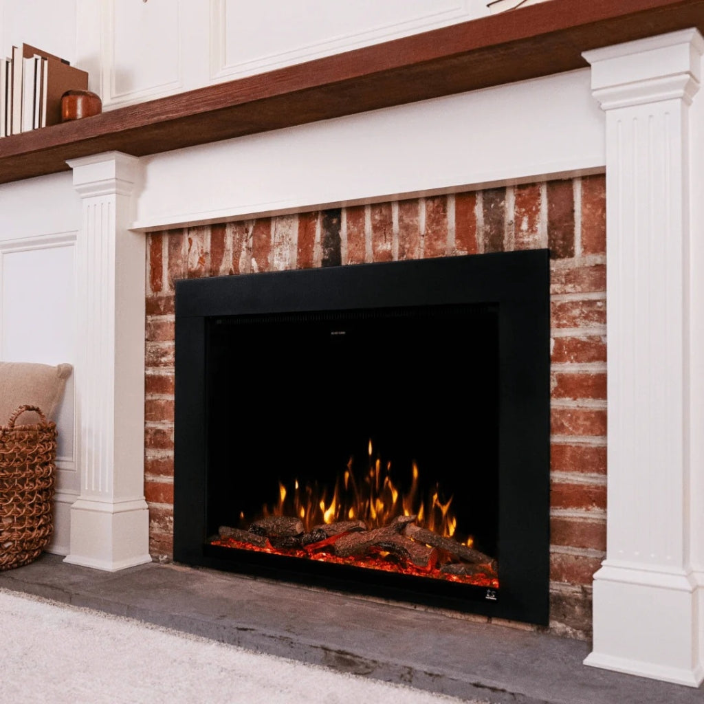 Touchstone Fireplug Pro 24" Smart Electric Fireplace Insert with Fire Crackle Sound
