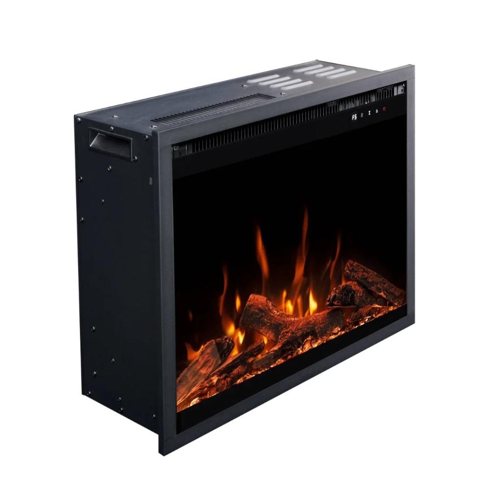 Touchstone Fireplug Pro 33" Smart Electric Fireplace Insert with Fire Crackle Sound