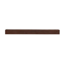 Touchstone Encase Floating Espresso Electric Fireplace Wood Mantel