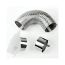 Superior Outside Air Kit Collar, Hood & 3' Flex for Floor Venting — Hero