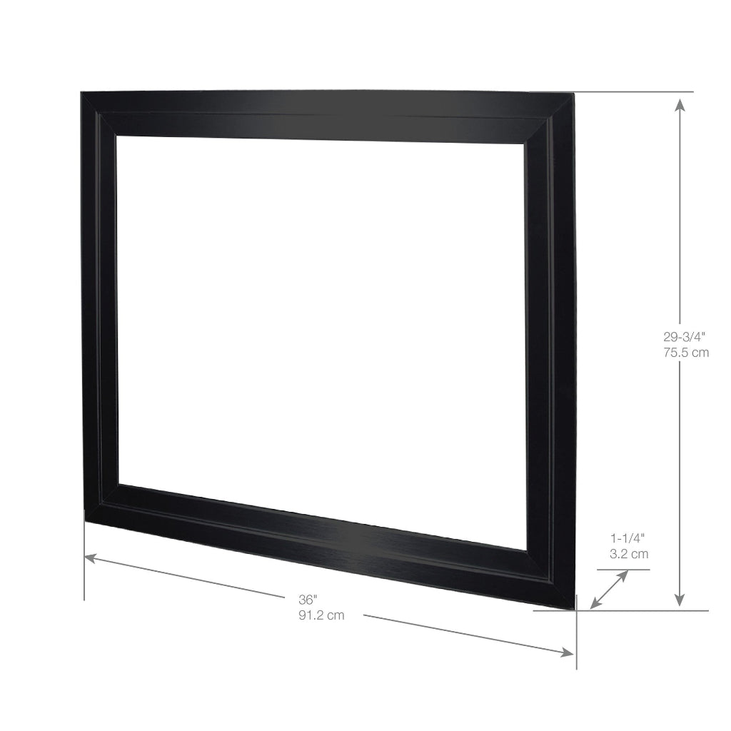 Dimplex 3" Black Surround 4-Piece Trim Kit for 33"/39"/45" Electric Firebox