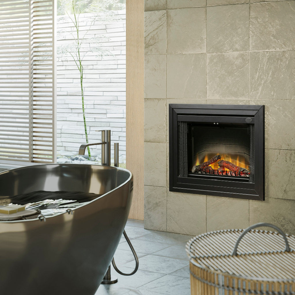 Dimplex 3" Black Surround 4-Piece Trim Kit for 33"/39"/45" Electric Firebox
