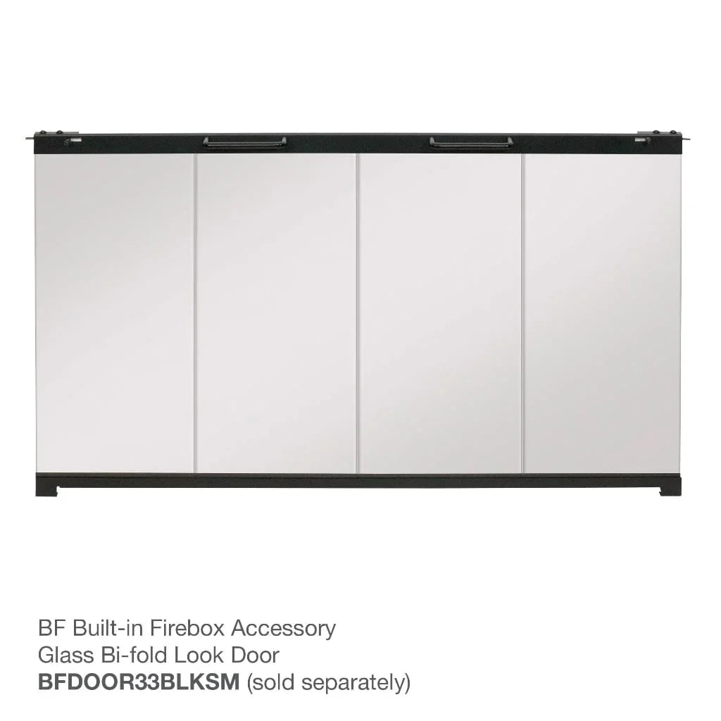 Dimplex 33" Glass Door Kit for BF33DXP Deluxe Electric Firebox