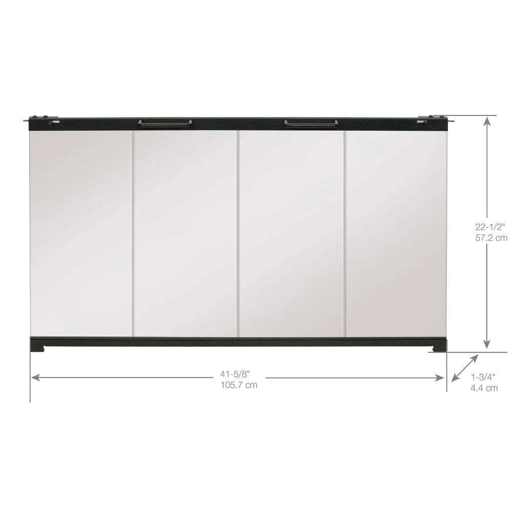 Dimplex 45" Glass Door Kit for BF45DXP Deluxe Electric Firebox