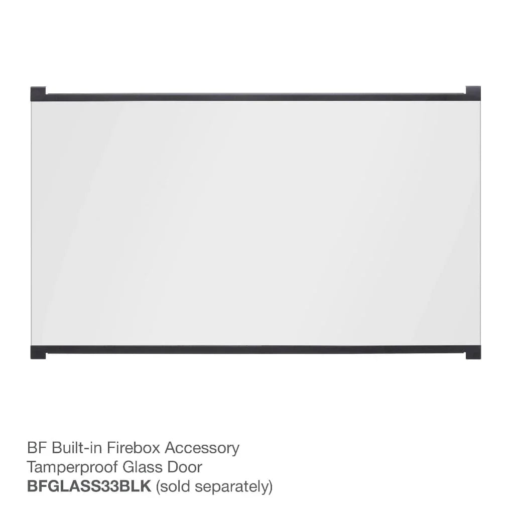 Dimplex 33" Glass Door Kit for BF33DXP Deluxe Electric Firebox