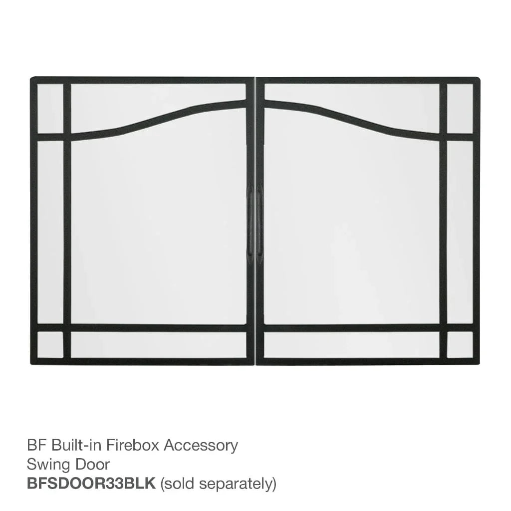 Dimplex 33" Glass Door Kit for BF33DXP Deluxe Electric Firebox