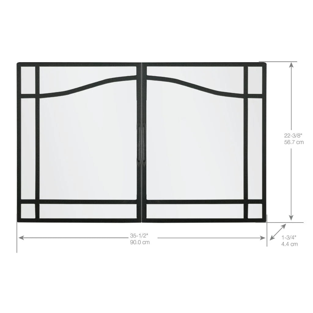 Dimplex 39" Glass Door Kit for BF39DXP & BF39STP Electric Fireboxes