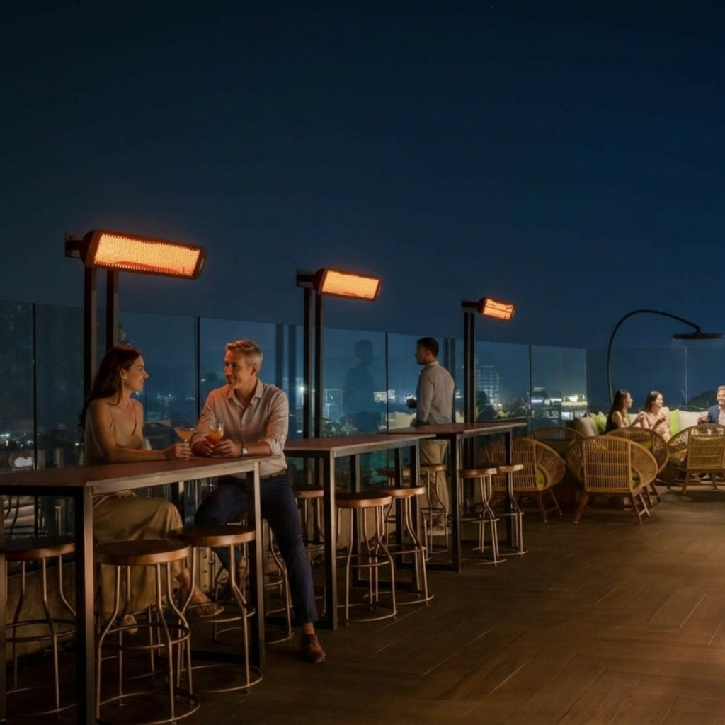 Bromic Heating 44" Tungsten Smart-Heat 2000 Watt Electric Patio Heater