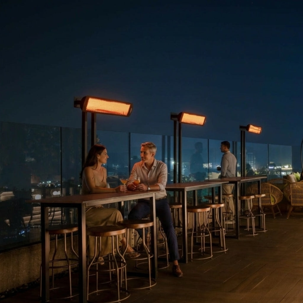 Bromic Heating 56" Tungsten Smart-Heat 6000 Watt Electric Patio Heater