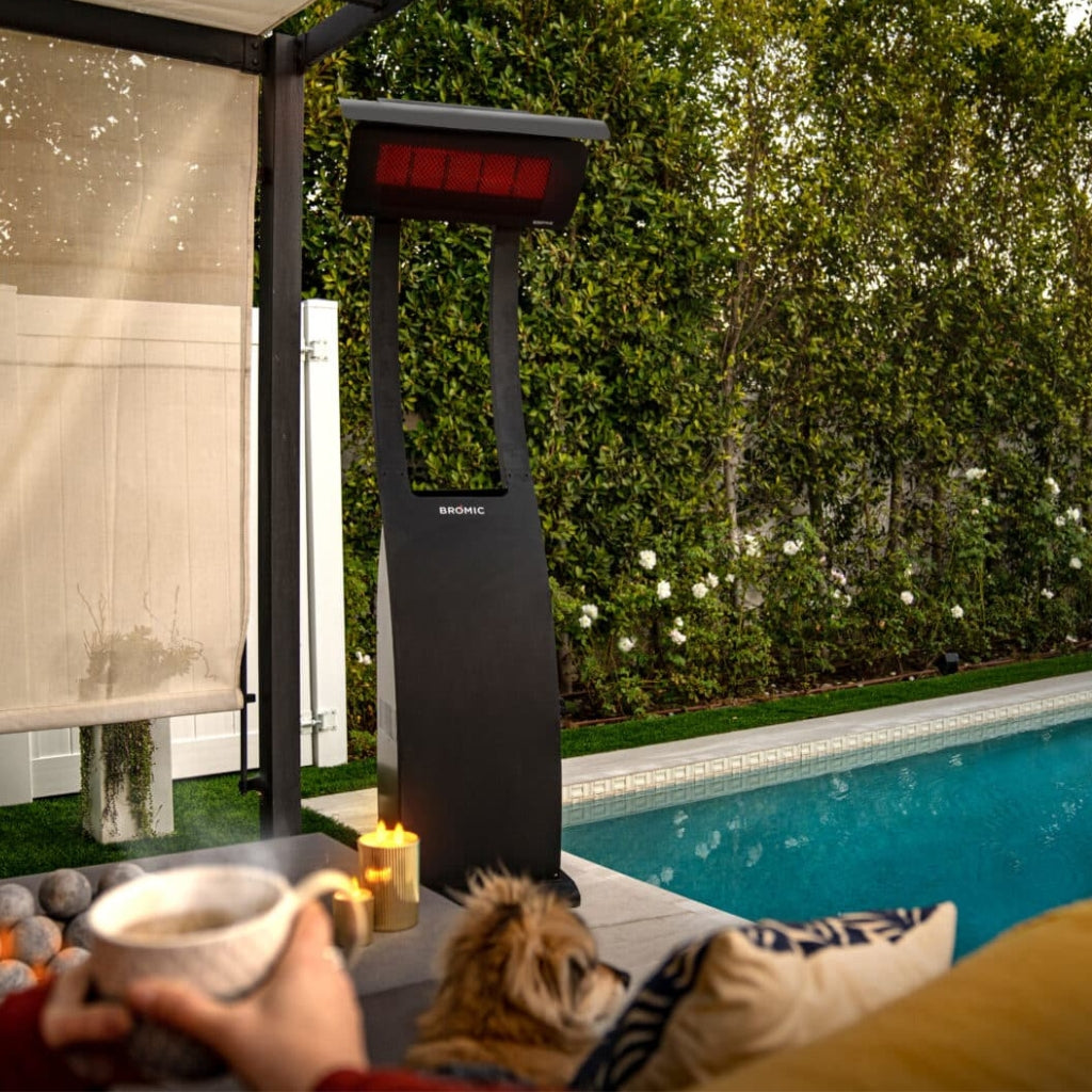 Bromic Heating 27" Tungsten Smart-Heat Portable Gas Heater