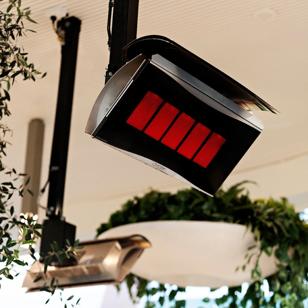 Bromic Heating Ceiling Mount Pole for Platinum & Tungsten Smart-Heat Gas Heaters