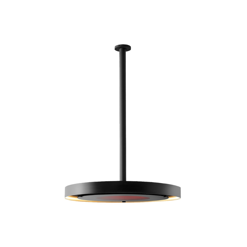 Bromic Heating Straight Ceiling Mount Pole for Eclipse Smart-Heat Electric Pendant Heater