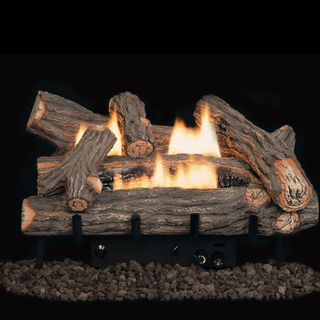Superior Crescent Hill HD Double-Flame 24" High-Definition Vent-Free Gas Log Set — Hero