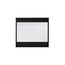 Majestic Decorative Black Mesh Inside Fit Front for 36" Quartz Platinum Fireplace (DBM36BK)