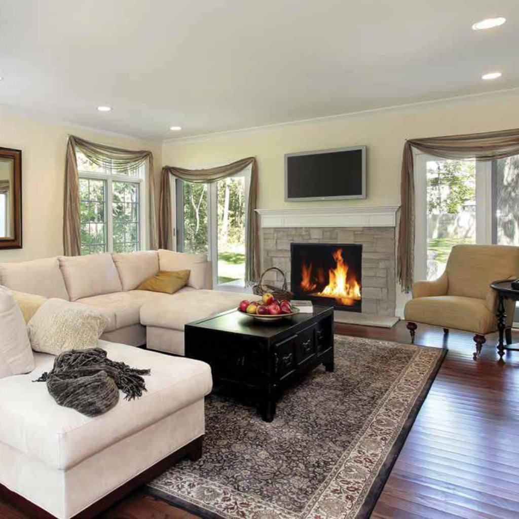 Superior DRC6340 40" Contemporary Direct Vent Gas Fireplace — Lifestyle