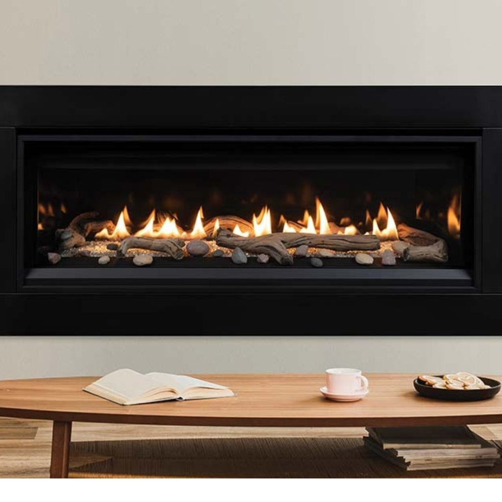 Superior DRL3555 55" Linear Direct Vent Gas Fireplace — Lifestyle