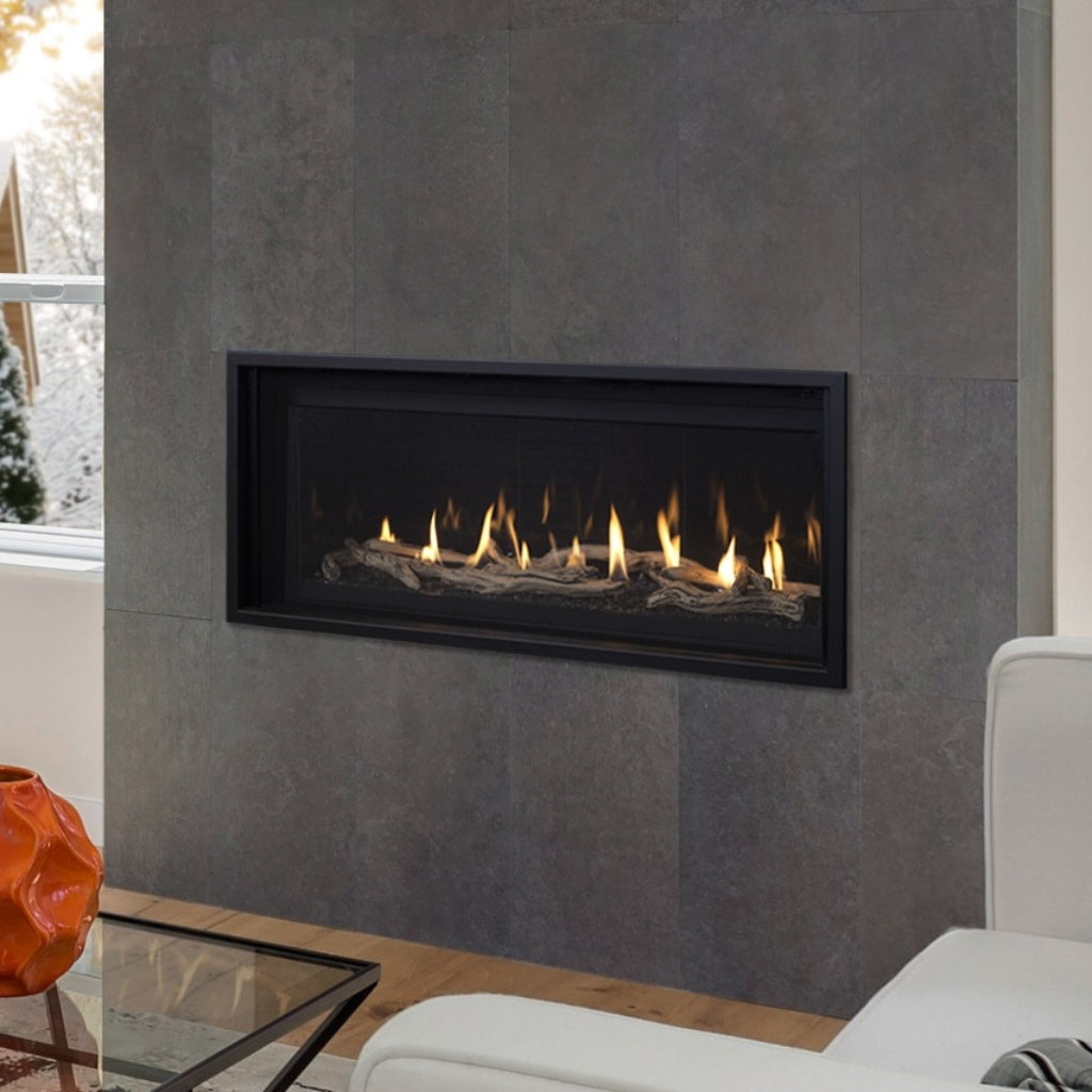 Superior DRL4060 60" Linear Direct Vent Gas Fireplace — Dimensional Drawing