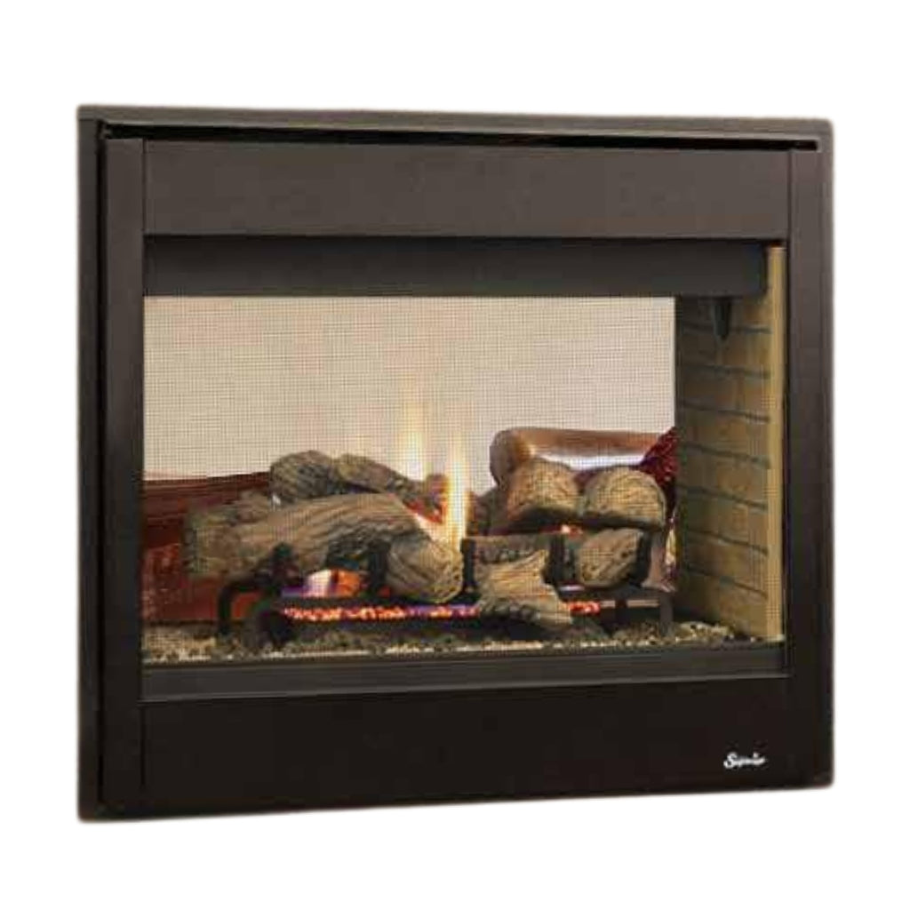Superior DRT40ST 40" See-Through Direct Vent Gas Fireplace — Hero