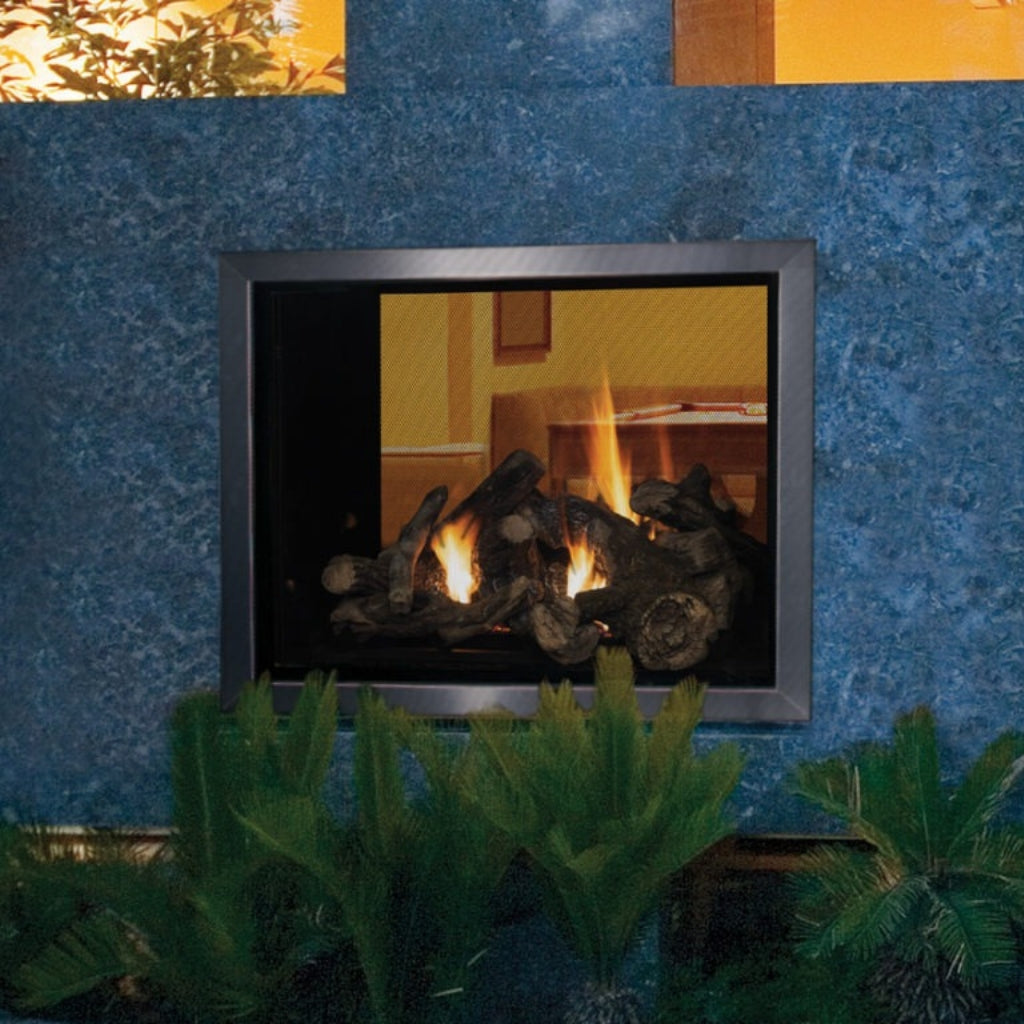 Superior DRT63ST 40" See-Through Direct Vent Gas Fireplace — Dimensional Drawing
