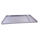 Empire Carol Rose 36" Stainless Steel Drain Tray Premium Outdoor Firebox Accessory – Front View