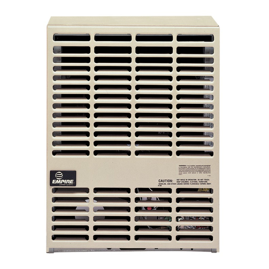 Empire 16" DV210SGX Direct-Vent Millivolt Wall Furnace (Thermostat not included) – Front View