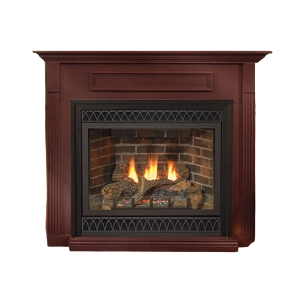 Empire Tahoe 42" Deluxe Direct Vent Gas Fireplace – Front View