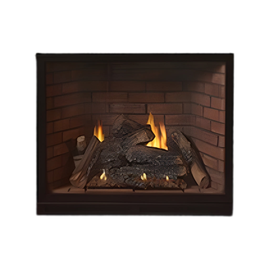 Empire Tahoe 36" Clean Face Direct Vent Multi-Function Luxury Fireplace – Front View