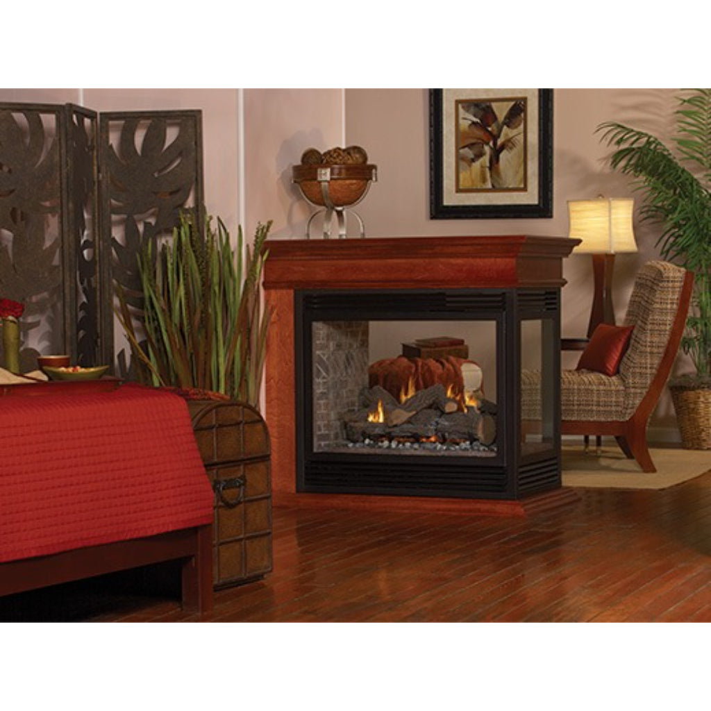 Empire Tahoe 36" Peninsula Direct Vent Gas Fireplace – Alternate View 2