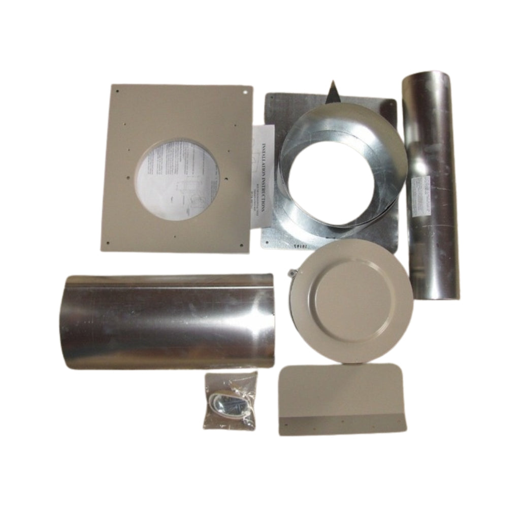 Empire 4 x 6 5/8 Horizontal Vent Kits for Fireplace – Front View