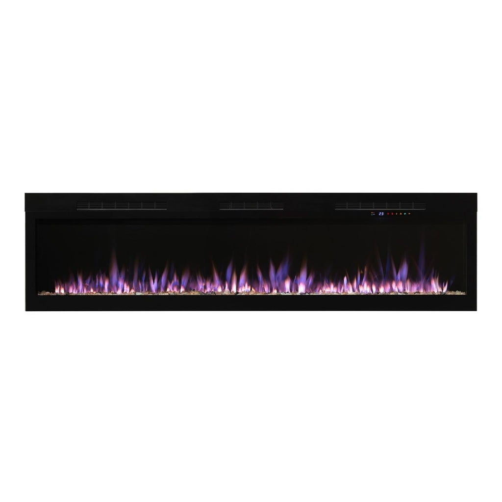 Dimplex Vital Sense 74" Linear Electric Fireplace (SEN74) - Front View