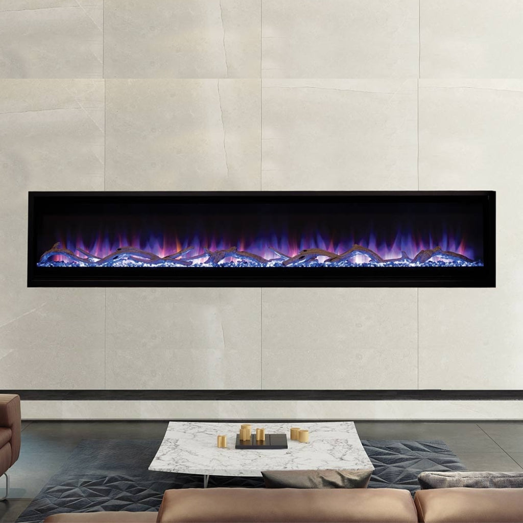 Superior MPE-60D 60" Linear Electric Fireplace — Hero