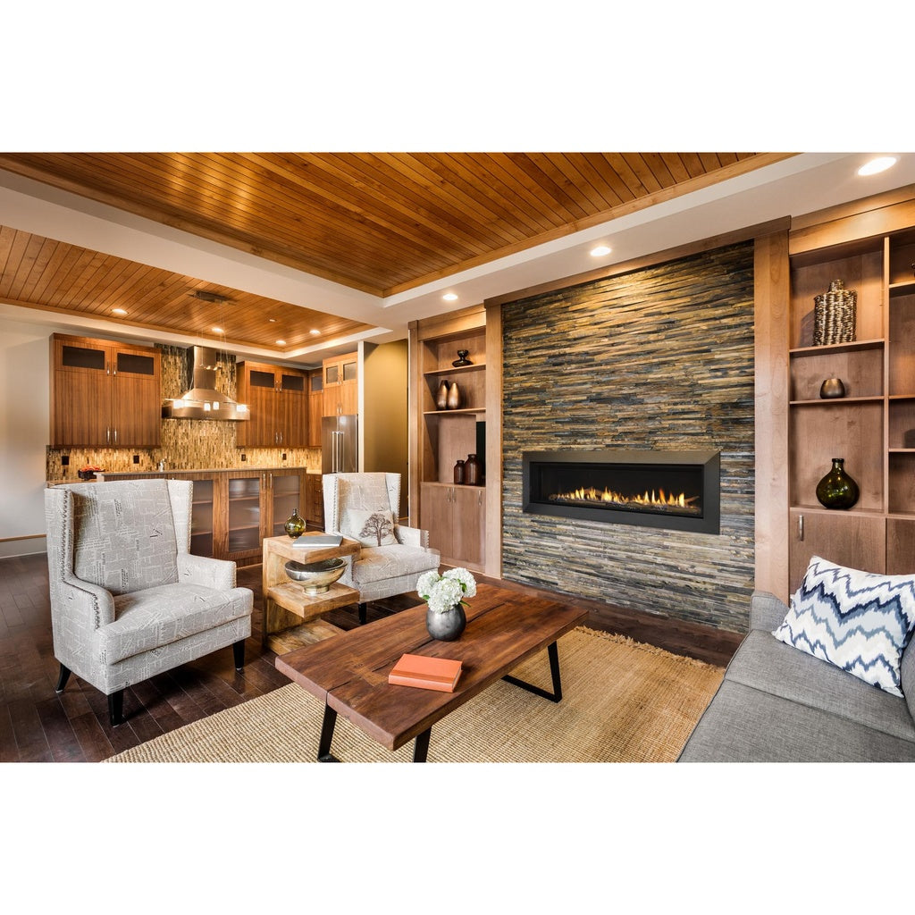 Majestic Echelon II 60" Direct Vent Gas Fireplace (ECHEL60IN-C) - Room View