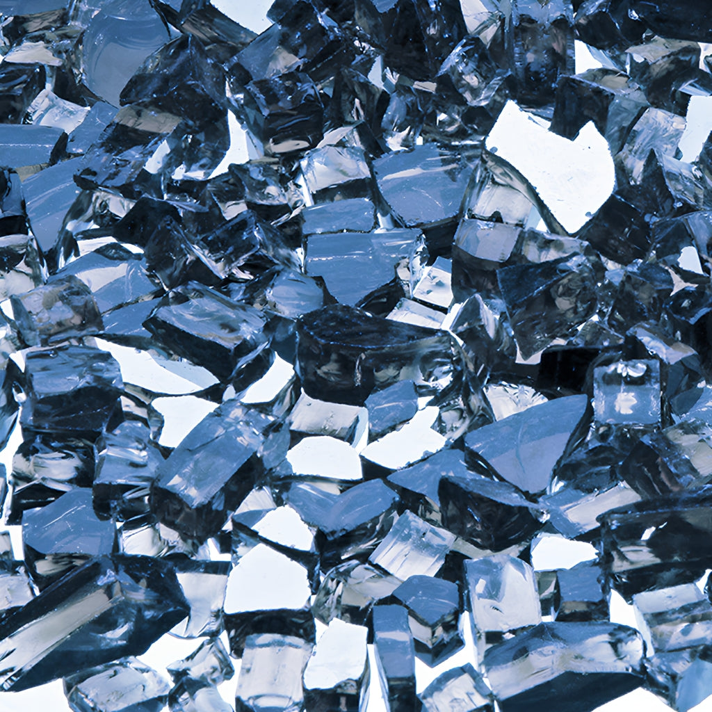 Empire 10 sq. ft. Decorative Crushed Glass Media Accessory – Front View