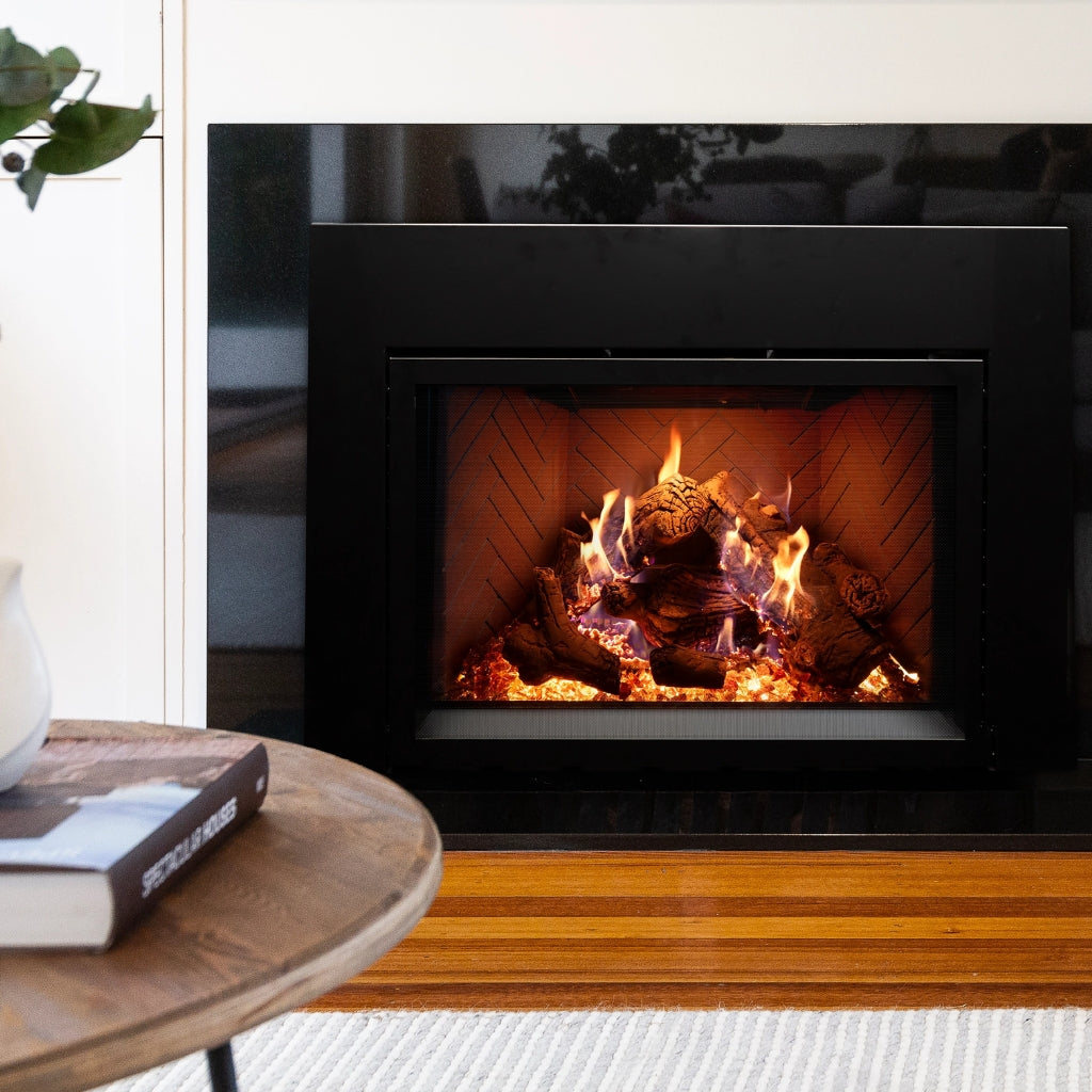 Empire Rainier 34" Premium Direct Vent Fireplace Insert - Intermittent Pilot Control with On/Off Switch – Alternate View 4