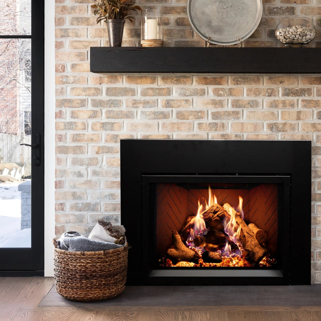Empire Rainier 34" Premium Direct Vent Fireplace Insert - Intermittent Pilot Control with On/Off Switch – Alternate View 5