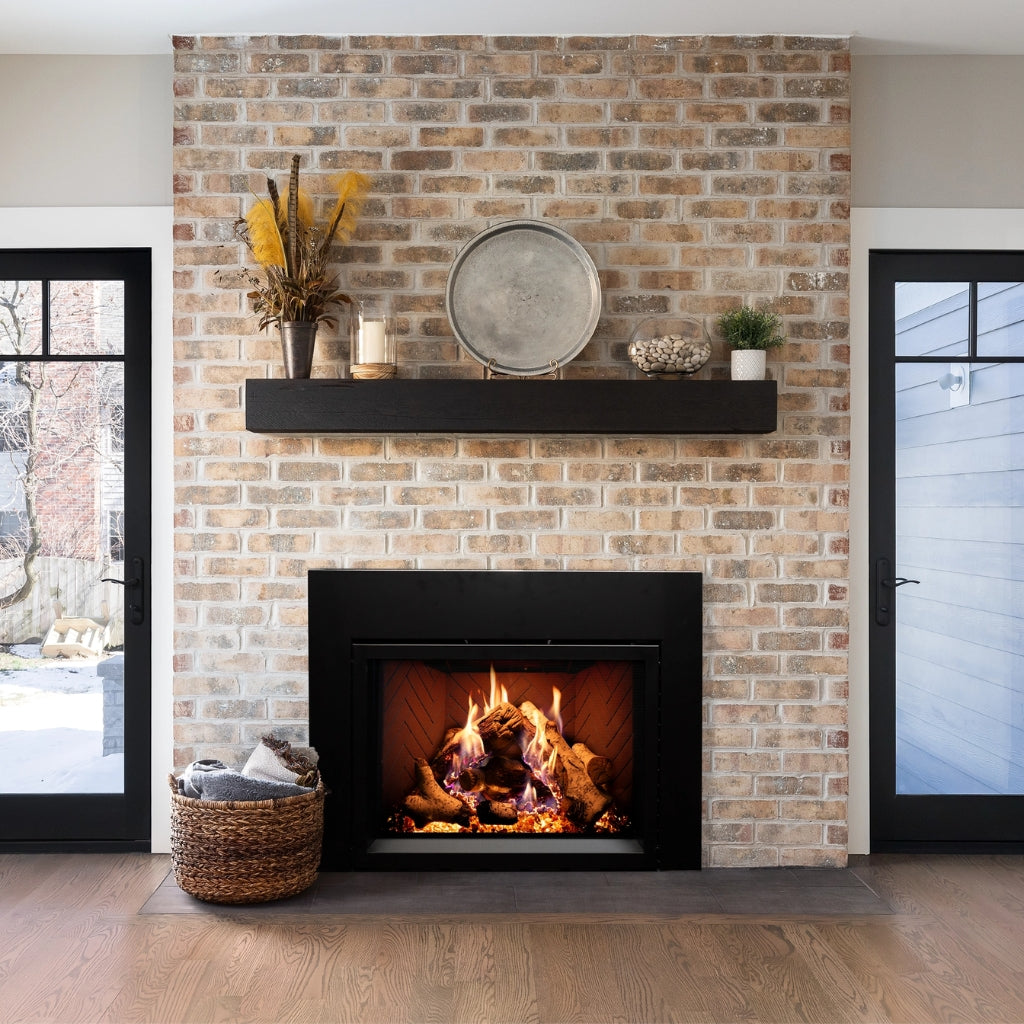 Empire Rainier 34" Premium Direct Vent Fireplace Insert - Intermittent Pilot Control with On/Off Switch – Alternate View 6