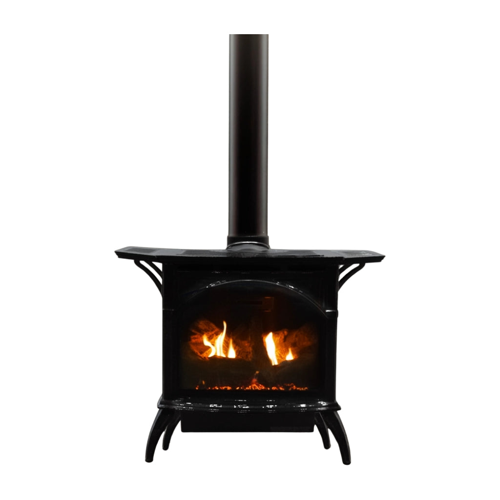 Empire Spirit Cast Iron 28" Medium Direct Vent Gas Stove – Front View