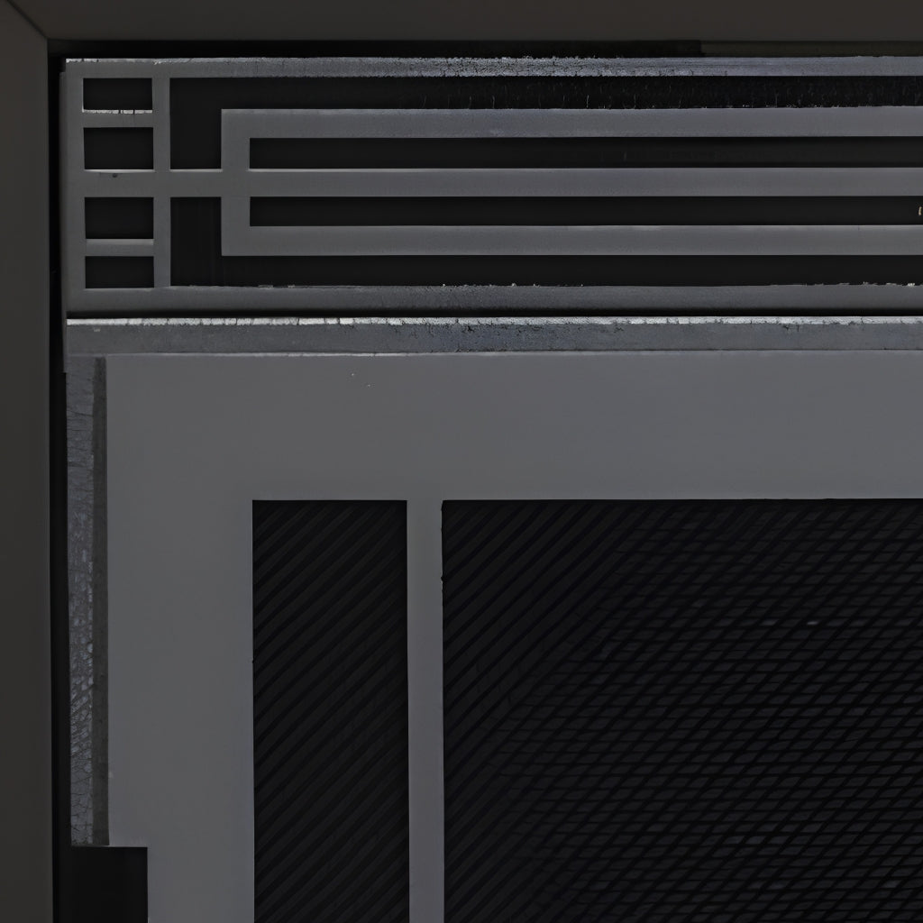 Empire Decorative Louvers for 36" Fireboxes and Fireplaces – Front View