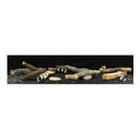 Empire 7-Piece Log Set Accessory for Boulevard Direct Vent Linear Fireplaces – Front View