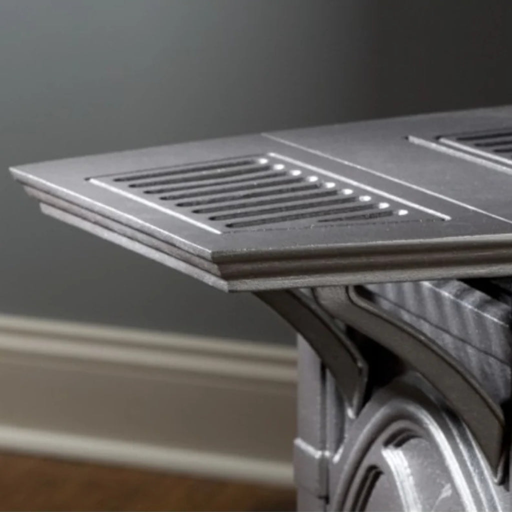 Empire Shelf Kit for Cast Iron Stove – Front View