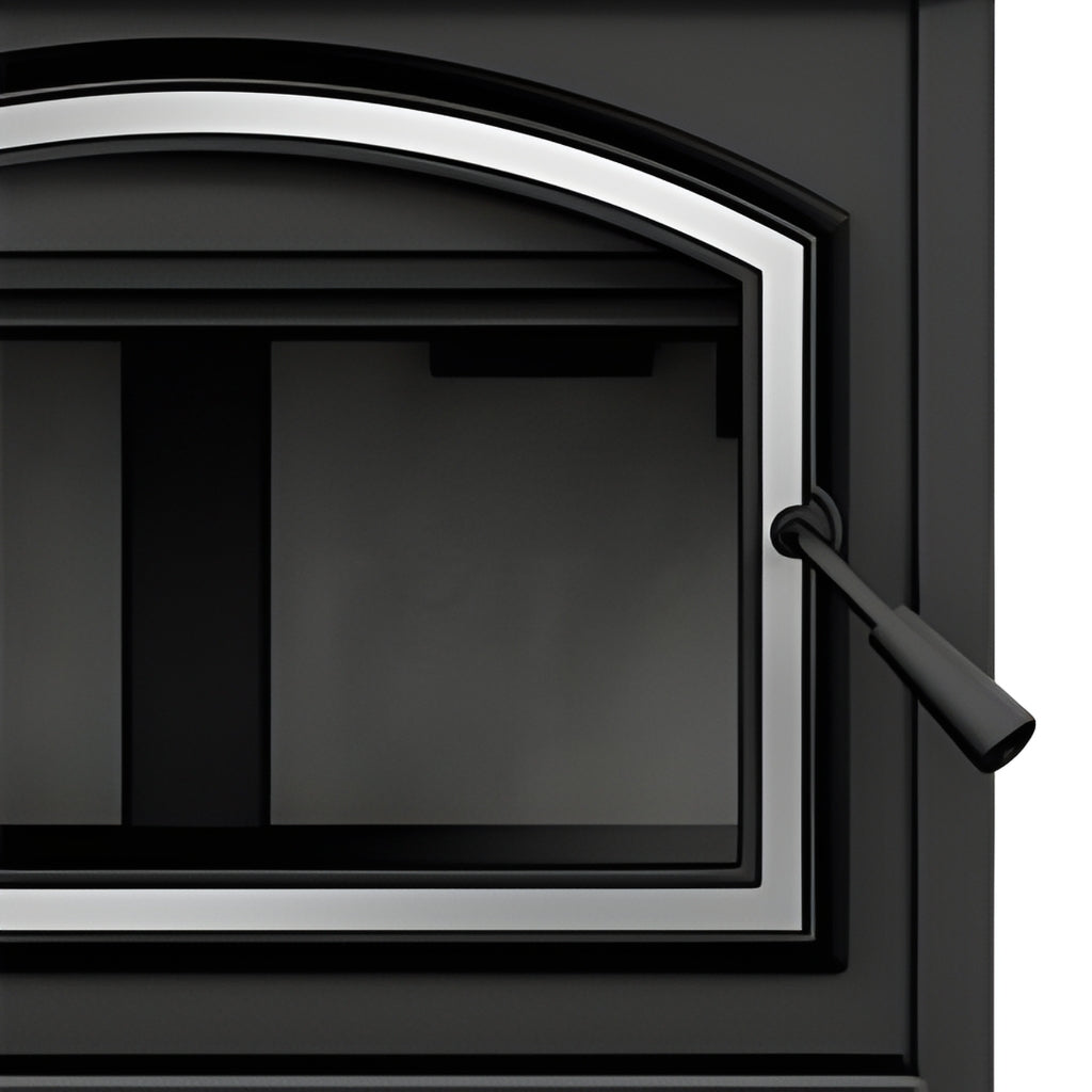 Empire Stove Door Overlay Options for Gateway Series Wood Burning Stove – Alternate View 2