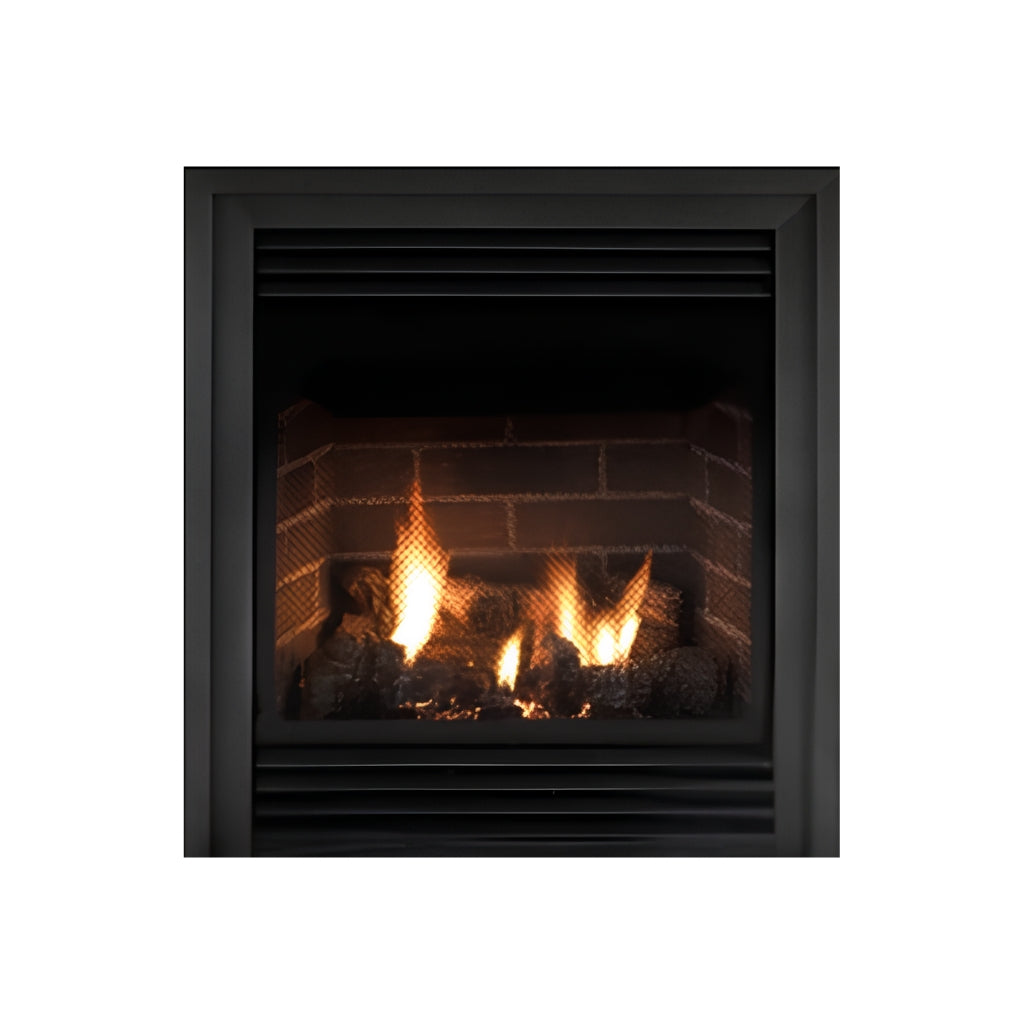 Empire Vail 26" Vent-Free Fireplace with Contour Burner - Millivolt Control with On/Off Switch – Front View