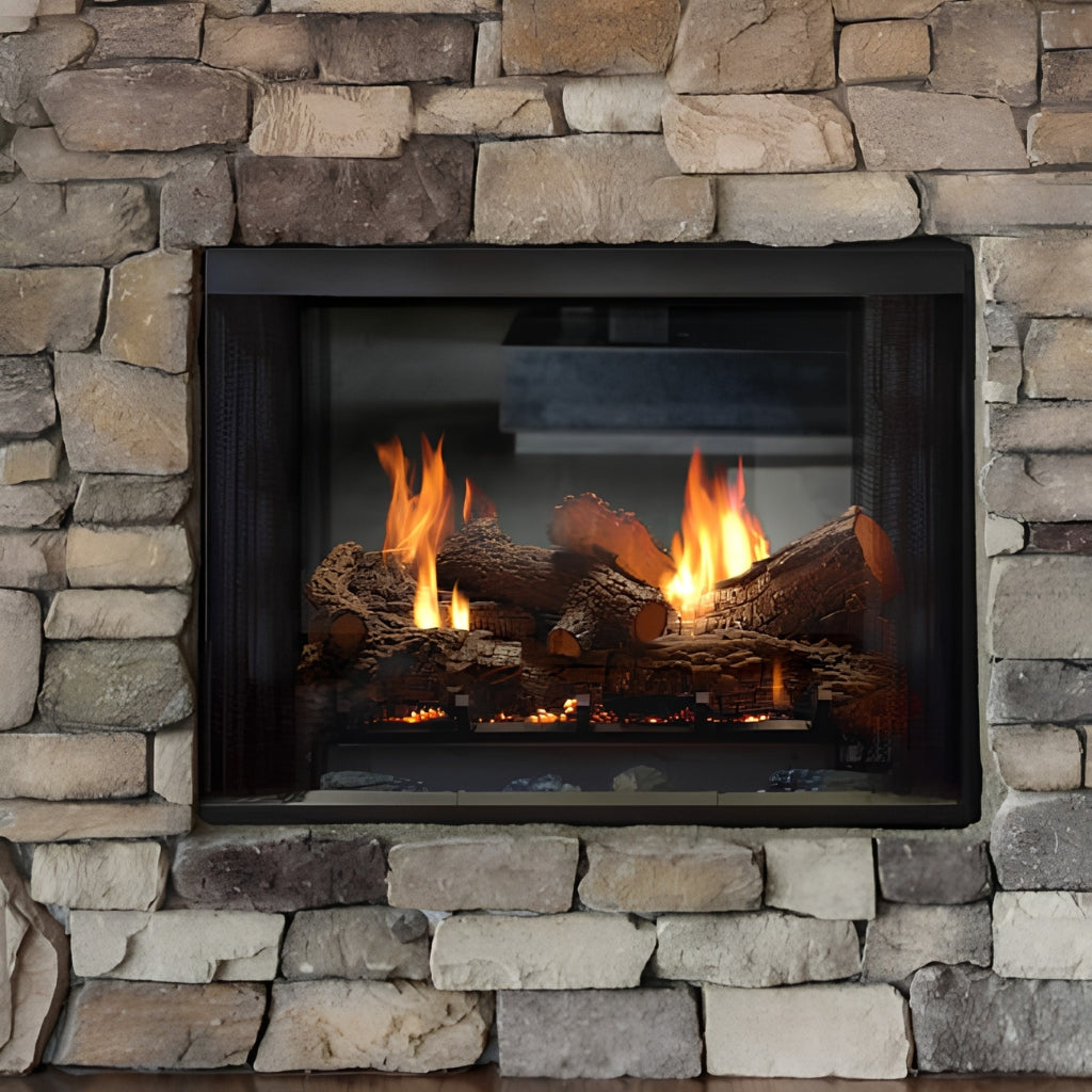 Empire Breckenridge 36" See-Through Vent-Free Firebox – Front View
