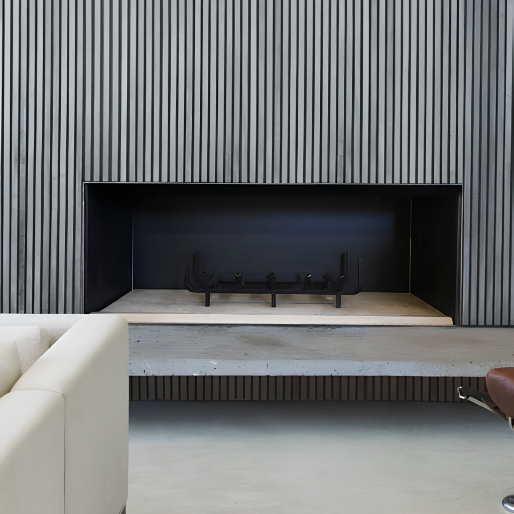 Empire Aspen 60" Wood Burning Linear Firebox – Front View