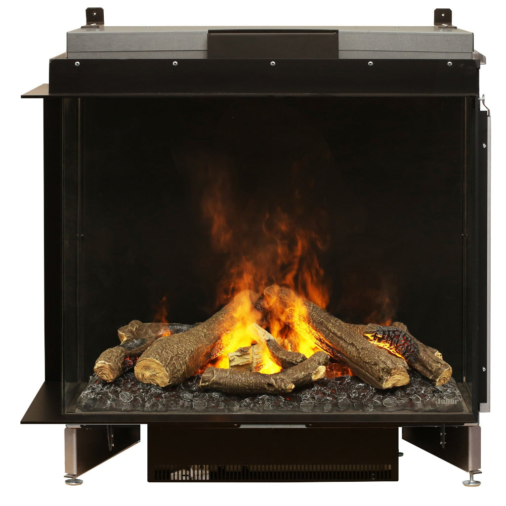 Dimplex e-MatriX 32"x26" Two-Sided Built-In Electric Firebox, Left-Facing (FEF3226L2L)